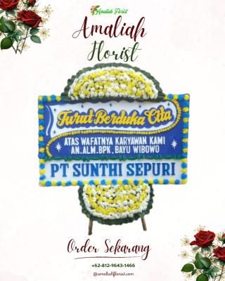 Papan Bunga Duka di Woyla